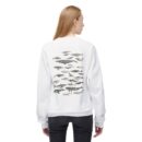 For Whales Unisex Midweight Softstyle Fleece Crewneck Sweatshirt