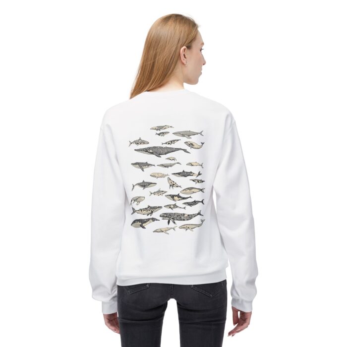 For Whales Unisex Midweight Softstyle Fleece Crewneck Sweatshirt - Image 12