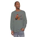 According to the will of God Rockin' Tiger Long Sleeve T-Shirt – Unisex Garment-Dyed Tee