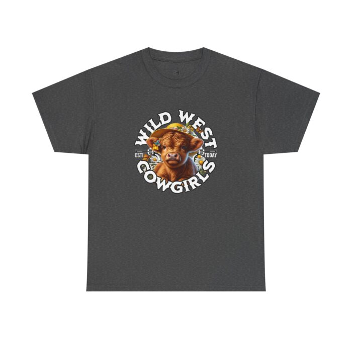Wild west cow girls Unisex Heavy Cotton Tee - Image 9