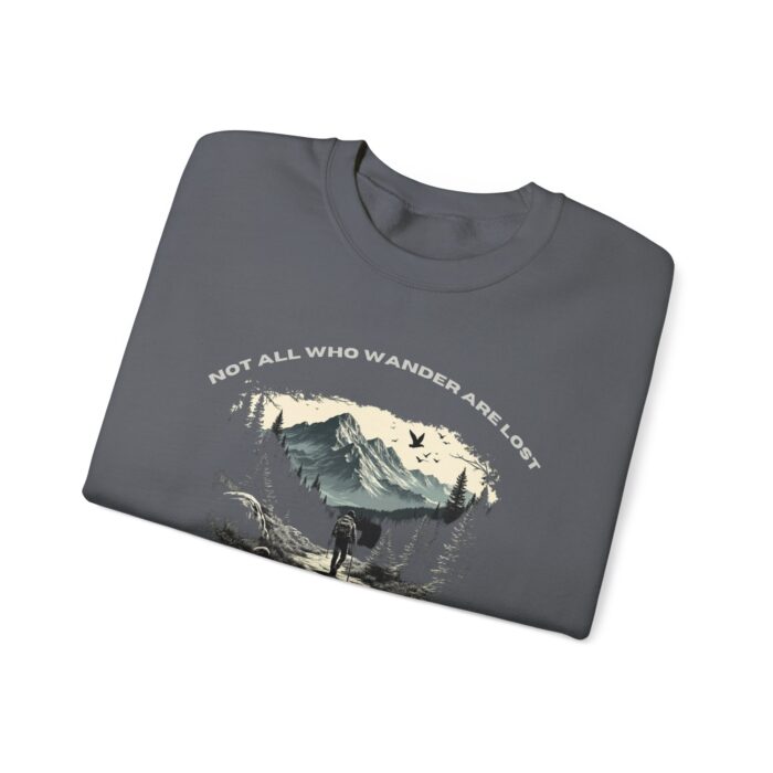 Not All Who Wander Are Lost Unisex Heavy Blend™ Crewneck Sweatshirt - Image 15