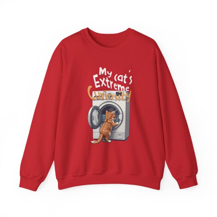 My cat's extreme curiosity Unisex Heavy Blend™ Crewneck Sweatshirt - Image 41