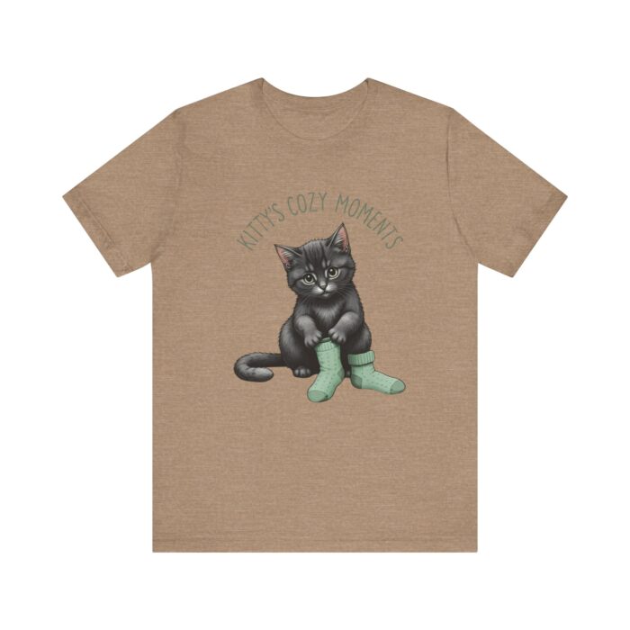 Cute Cat Jersey Tee - Kitty's Cozy Moments, Pet Lover Shirt, Gifts for Cat Owners, Animal Lover Apparel, Fun Cat Lover Tee - Image 28