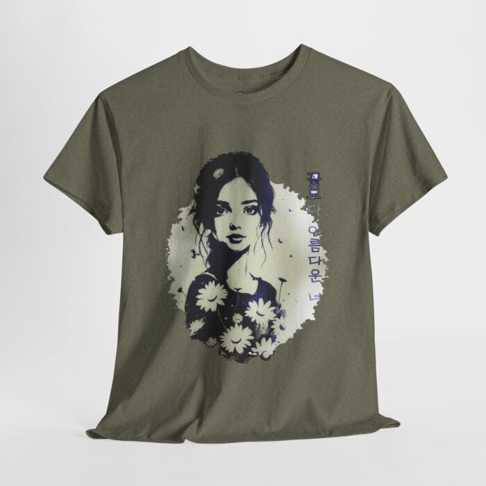 You are more beautiful than flowers Unisex Heavy Cotton Tee - Image 24