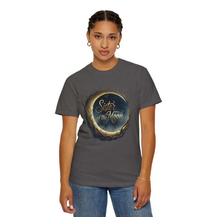 Moon Sister T-Shirt | Unisex Garment-Dyed Tee, Gift for Moon Lovers, Celestial Apparel, Astrology Shirt, Boho Fashion - Image 25