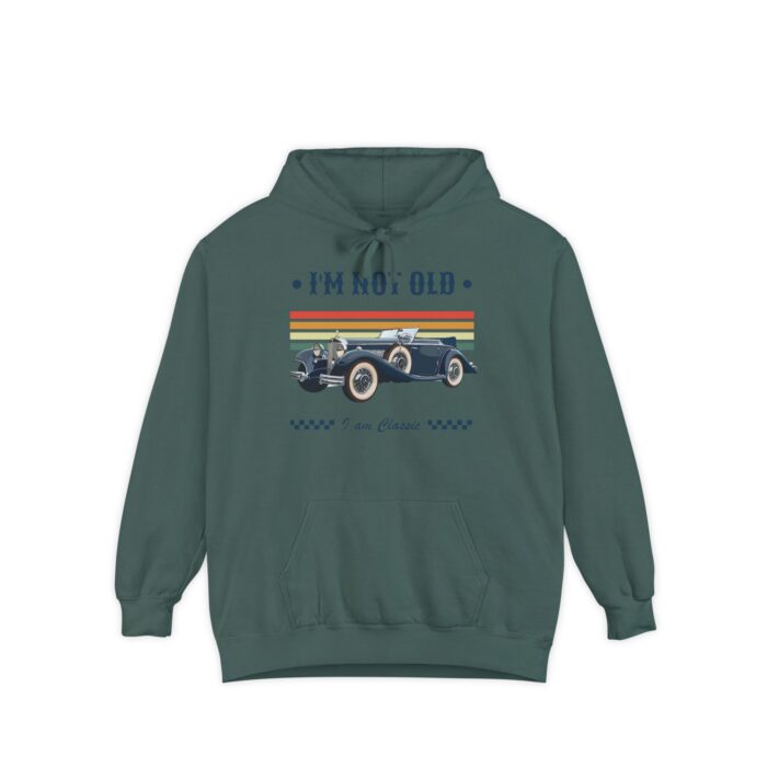 I am Classic Unisex Garment-Dyed Hoodie - Image 17