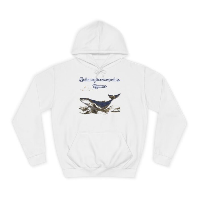 Blue Whale Unisex College Hoodie - Image 45