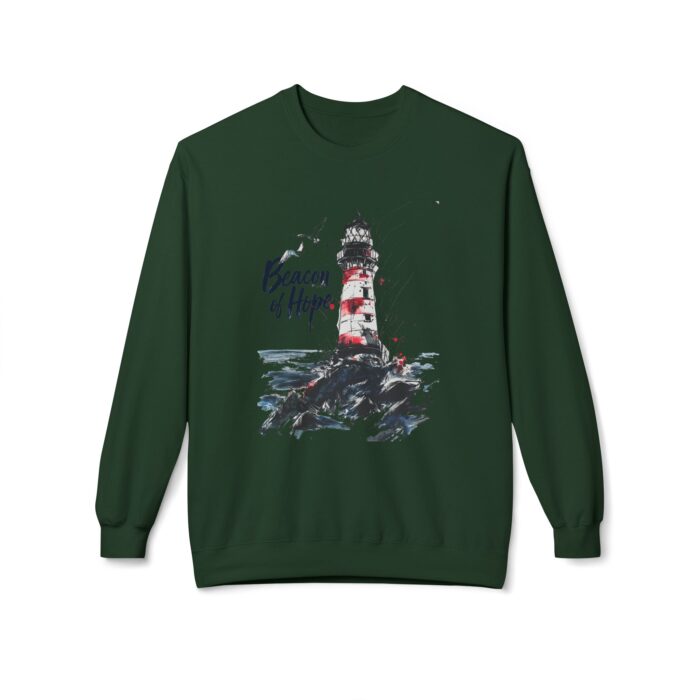 Beacon of Hope Unisex Midweight Softstyle Fleece Crewneck Sweatshirt - Image 25