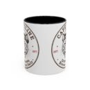 Grumpy Cat Accent Coffee Mug | Cat Lover Gift, Unique Coffee Cup, Pet-Themed Kitchenware, Café Decor, Funny Cat Mug