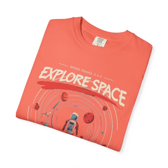 Explore Space Unisex Garment-Dyed T-Shirt | Adventure & Travel Theme - Image 15