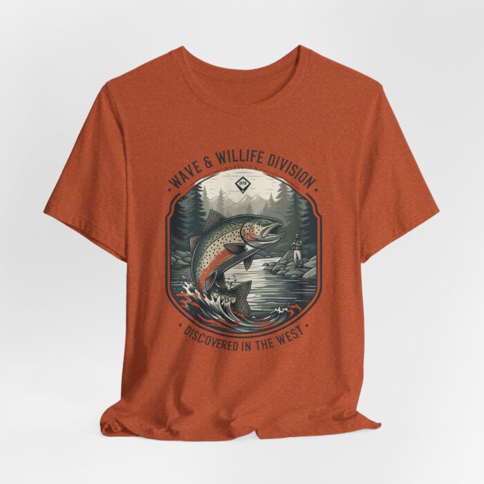 Nature-Inspired Graphic Tee, Perfect for Outdoor Enthusiasts and Casual Wear, Gift for Fishermen, Wilderness Adventure Shirt, [...] - Image 29