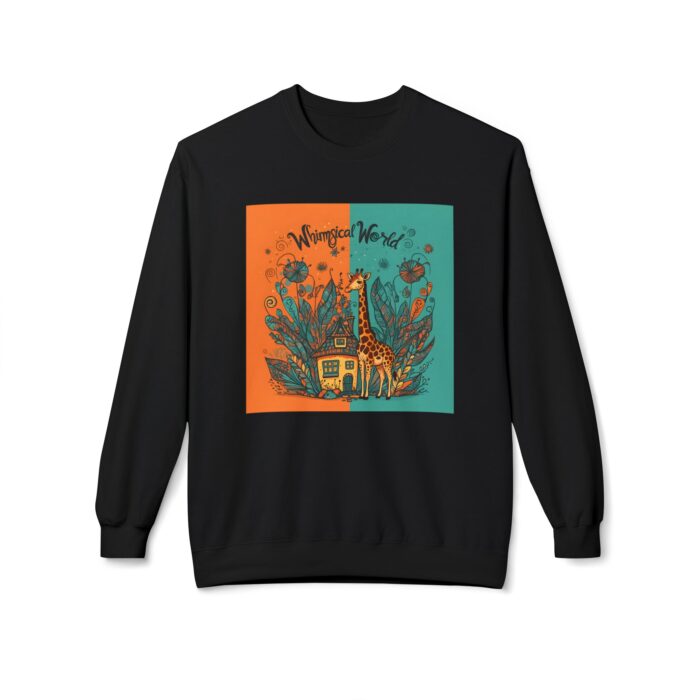 Whimsical World Unisex Midweight Softstyle Fleece Crewneck Sweatshirt - Image 13