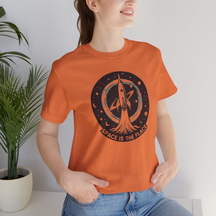 Space Adventure Unisex Tee, Perfect for Space Lovers, Casual Wear, Gift for Astronauts, Astronomy Enthusiasts, Science Fiction Fans - Image 10