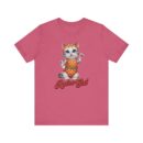 Retro Cat Unisex Tee, Fun Cat Shirt, Summer Vibes T-Shirt, Gift for Cat Lovers, Cute Animal Apparel