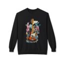 Music is life Unisex Midweight Softstyle Fleece Crewneck Sweatshirt