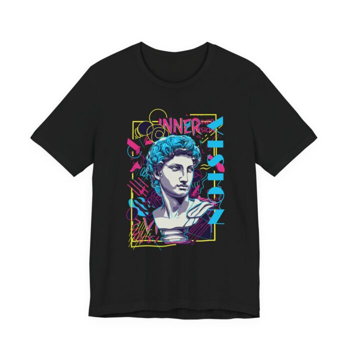 Retro Vision Graphic Tee, Unisex T-Shirt, Art Inspired Shirt, Gift for Artists, Casual Wear, Festival Clothing - Image 12