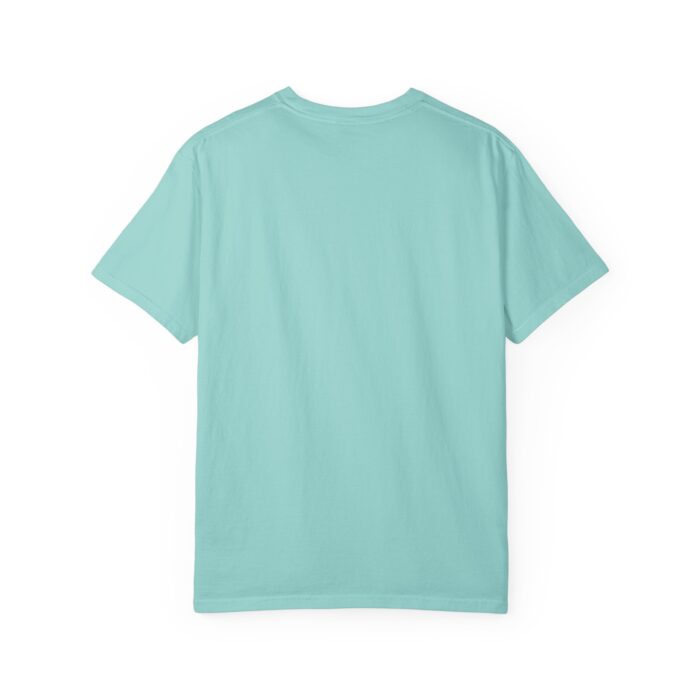 Happy Vibes Unisex Garment-Dyed T-Shirt, Summer Outfit, Beach Day Tee, Gift for Friends, Relaxing T-Shirt, Holiday Apparel - Image 2