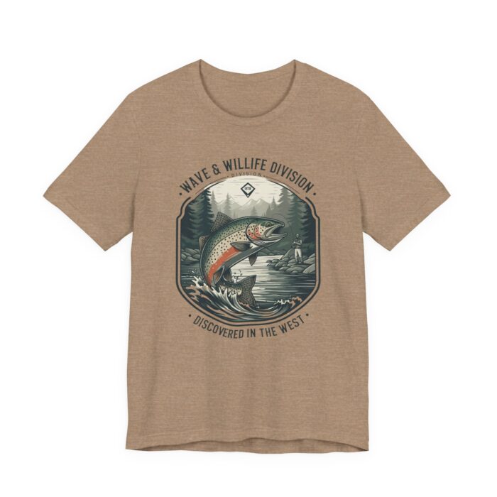 Nature-Inspired Graphic Tee, Perfect for Outdoor Enthusiasts and Casual Wear, Gift for Fishermen, Wilderness Adventure Shirt, [...] - Image 19