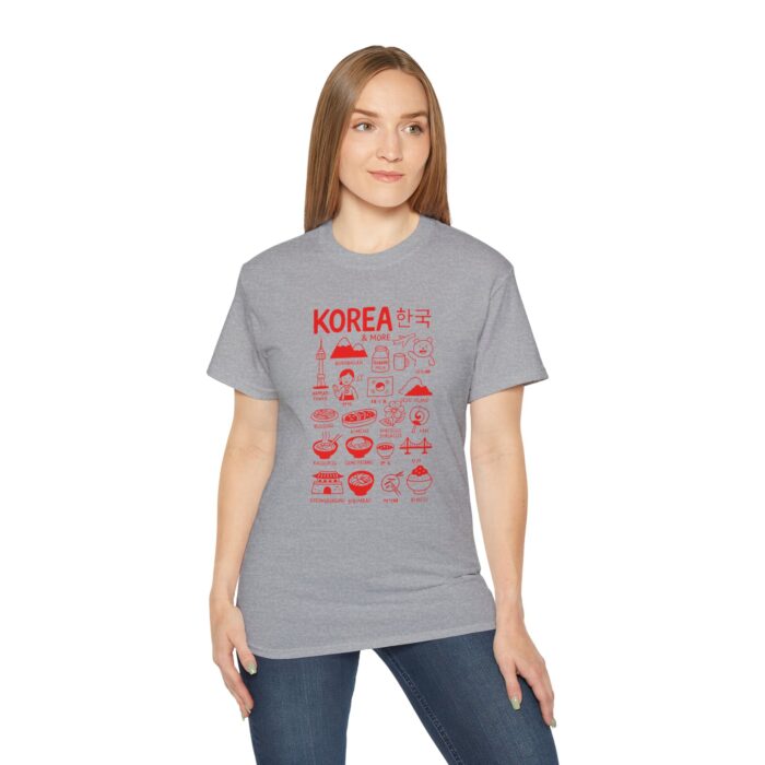 Korea Illustration Unisex Ultra Cotton Tee - Celebrate Culture & Travel - Image 25