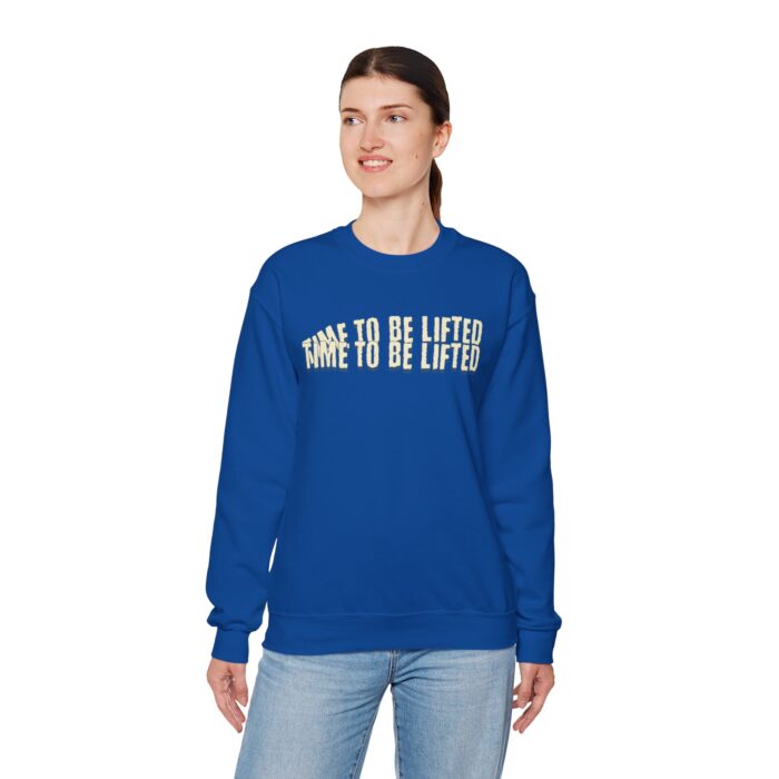 Time to be lifted Unisex Heavy Blend™ Crewneck Sweatshirt - Image 24