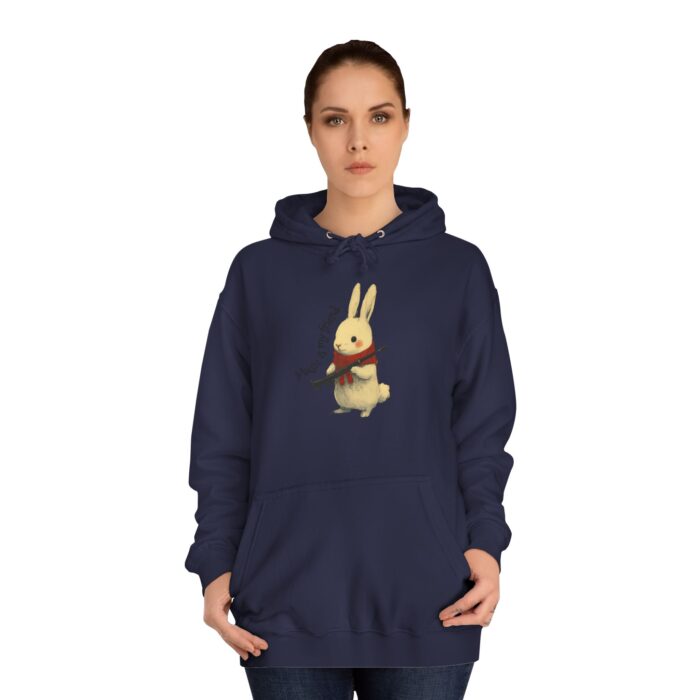 Music is my friend Unisex College Hoodie - Image 60