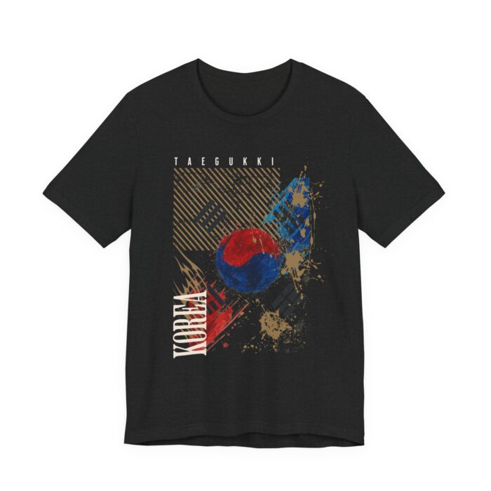 Korea Taegukki Graphic Tee | Unisex Apparel for Fans, Perfect for Travel, Gifts, and Cultural Celebrations - Image 3