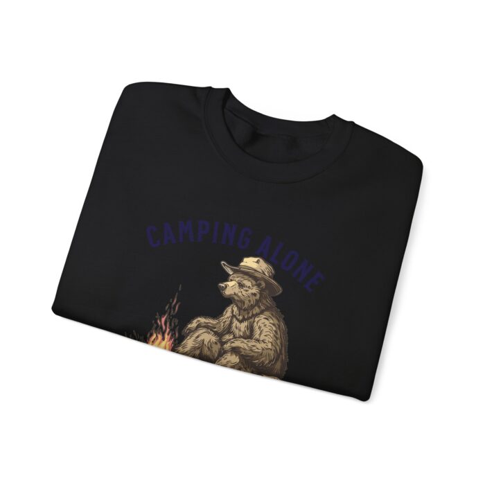Camping alone Unisex Heavy Blend™ Crewneck Sweatshirt - Image 19
