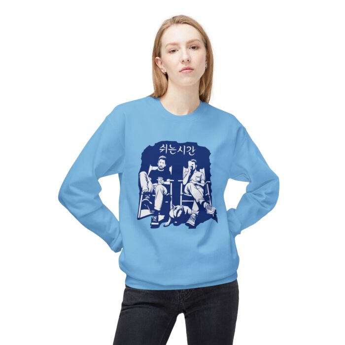 Break time Unisex Midweight Softstyle Fleece Crewneck Sweatshirt - Image 43