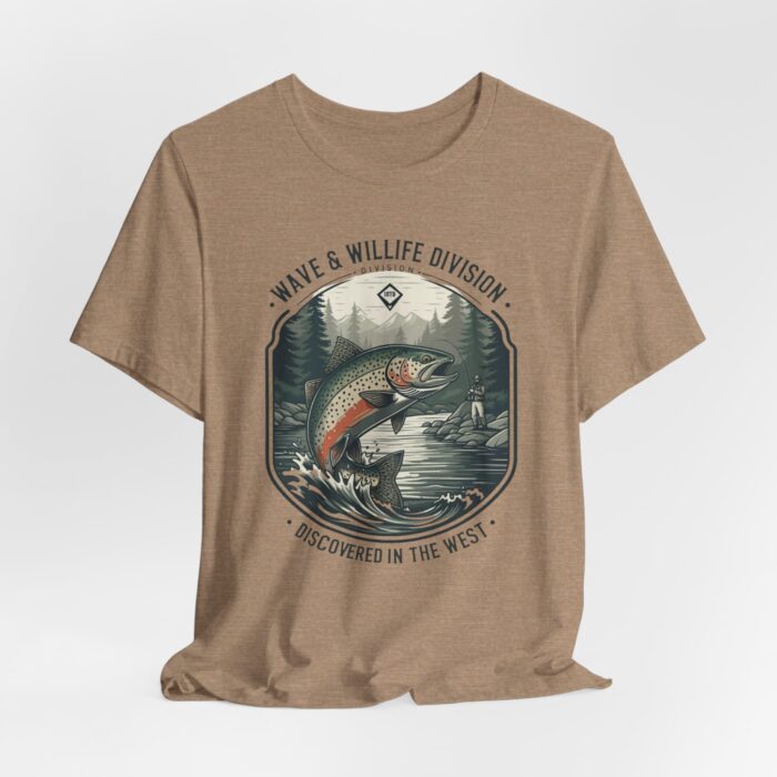 Nature-Inspired Graphic Tee, Perfect for Outdoor Enthusiasts and Casual Wear, Gift for Fishermen, Wilderness Adventure Shirt, [...] - Image 21