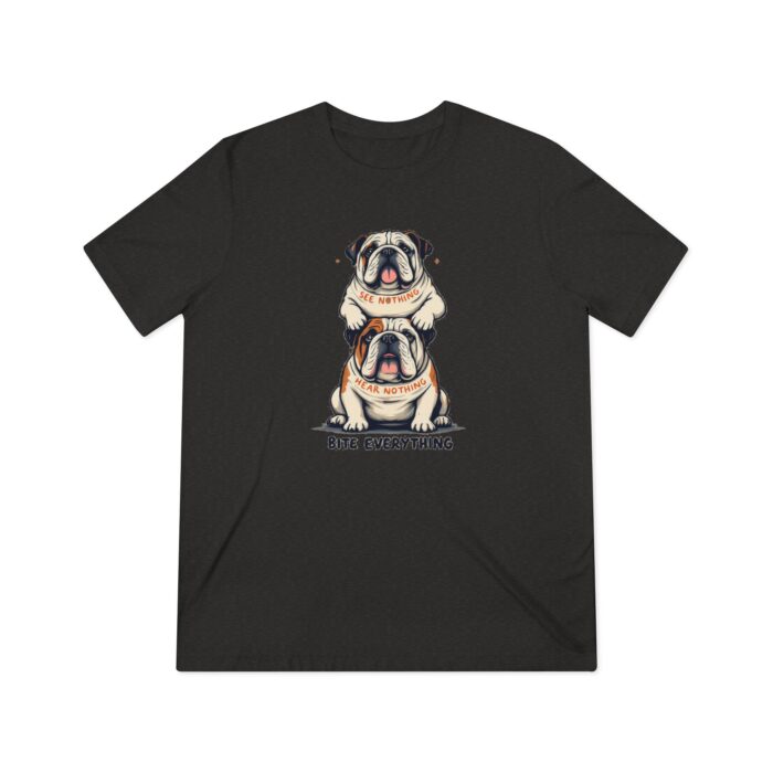 BITE EVERYTHING Unisex Triblend Tee - Image 13