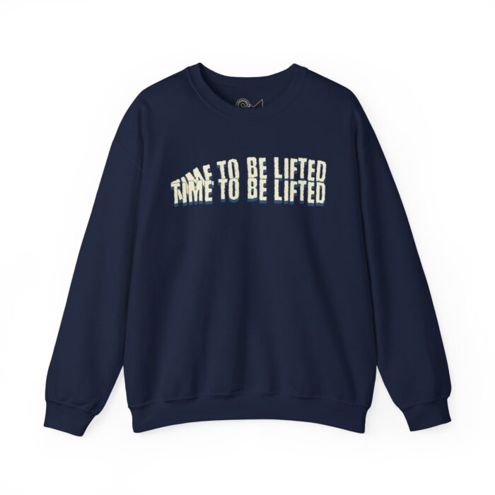 Time to be lifted Unisex Heavy Blend™ Crewneck Sweatshirt - Image 2