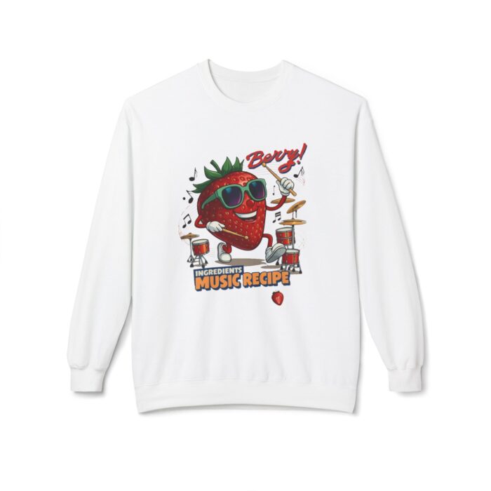 Berry Unisex Midweight Softstyle Fleece Crewneck Sweatshirt - Image 25