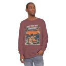 Don't Talk with a Stranger Unisex Garment-dyed Long Sleeve T-Shirt