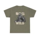 Wild Spirit Unisex Heavy Cotton Tee | Adventure Shirt, Gift for Nature Lovers, Casual Wear, Outdoor Activities, Quote Tee
