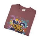 Unisex Garment-Dyed T-Shirt - Colorful 'King' Graphic Tee for Trendsetters