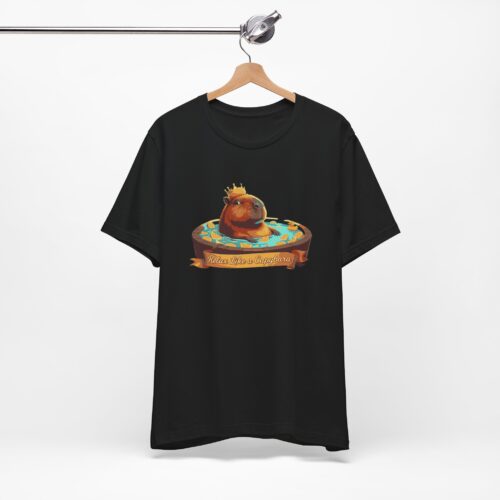 Funny Cake King Unisex Jersey Tee - Perfect for Birthdays, Celebrations, Gifts, Casual Wear, Party Outfits