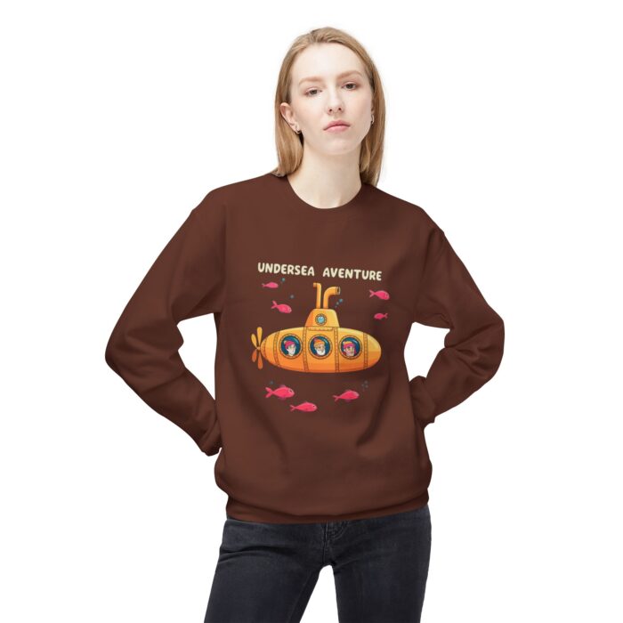 Undersea Adventure Unisex Midweight Softstyle Fleece Crewneck Sweatshirt - Image 23