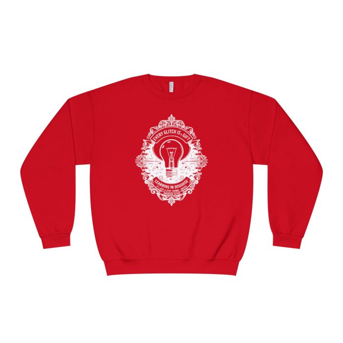 EVERY GLITCH IS A GIFT Unisex NuBlend® Crewneck Sweatshirt - Image 57