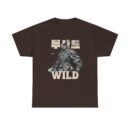 Wild Spirit Unisex Heavy Cotton Tee | Adventure Shirt, Gift for Nature Lovers, Casual Wear, Outdoor Activities, Quote Tee