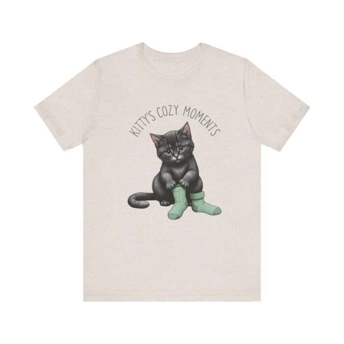 Cute Cat Jersey Tee - Kitty's Cozy Moments, Pet Lover Shirt, Gifts for Cat Owners, Animal Lover Apparel, Fun Cat Lover Tee - Image 19