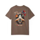 Galaxy Exploring Unisex Garment-Dyed T-Shirt - Space Adventure Vibe