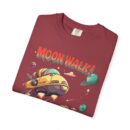 Playful Space-Themed Unisex T-Shirt, Moon Walk Graphic Tee, Astronaut Shirt, Gift for Kids, Sci-Fi Apparel