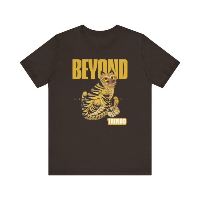 Beyond Trends Cat Tee, Unisex Jersey Short Sleeve T-Shirt, Stylish Cat Apparel, Gift for Cat Lovers, Trendy Graphic Tee - Image 25