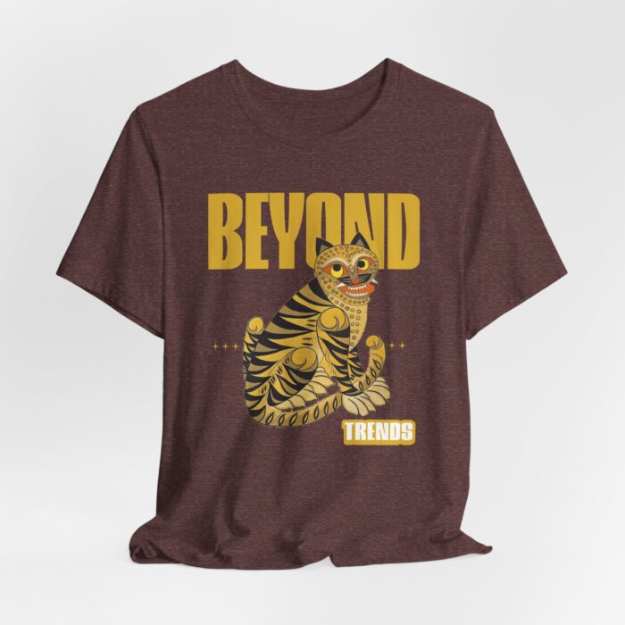 Beyond Trends Cat Tee, Unisex Jersey Short Sleeve T-Shirt, Stylish Cat Apparel, Gift for Cat Lovers, Trendy Graphic Tee - Image 70