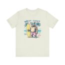 West Coast Beach Bear Tee, Summer Shirt, Surfing T-Shirt, Cute Animal Apparel, Vacation Outfit, Gift for Beach Lovers