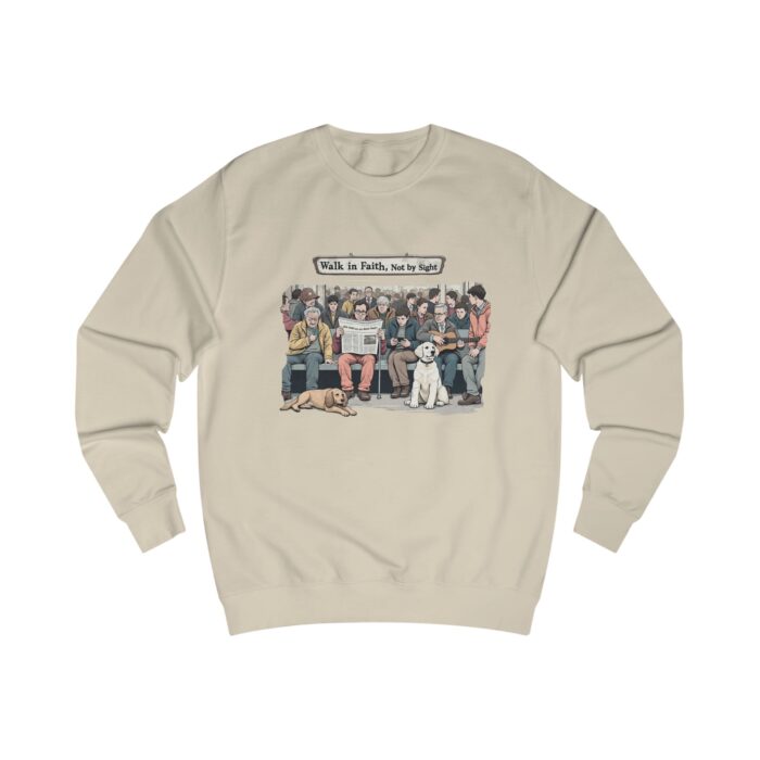 Walk in Faith Unisex Sweatshirt - Image 11