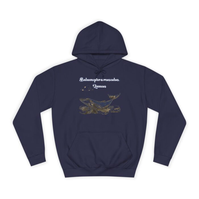 Blue Whale Unisex College Hoodie - Image 29