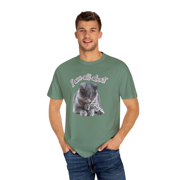 I'm all about prayer Unisex Garment-Dyed T-shirt - Image 56