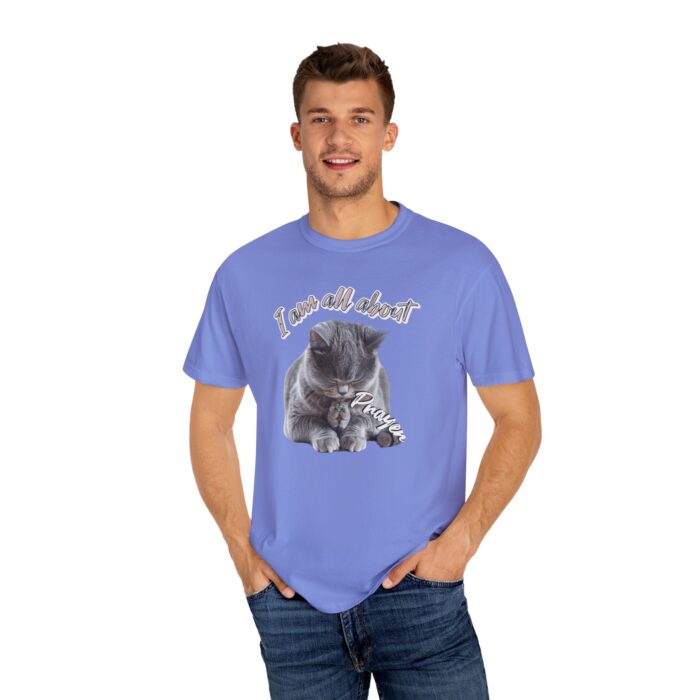 I'm all about prayer Unisex Garment-Dyed T-shirt - Image 64