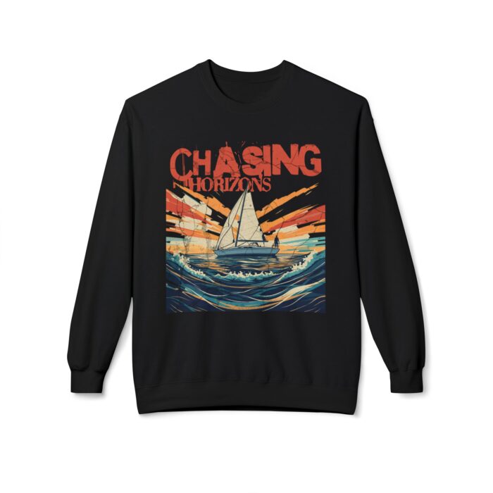 Chasing Horizons Unisex Midweight Softstyle Fleece Crewneck Sweatshirt - Image 25